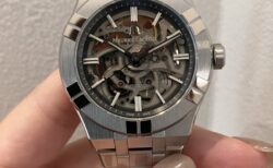 【モーリスラクロア】控えめな絶妙なサイズ感と遊ぶ心溢れるスケルトン文字盤「アイコン オートマティック スケルトン」