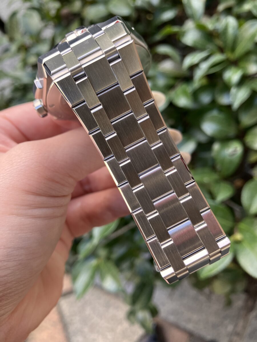 【モーリスラクロア】装着感抜群‼カッコいいだけの時計じゃない「アイコン クォーツ クロノグラフ」-MAURICE LACROIX -IMG_5741