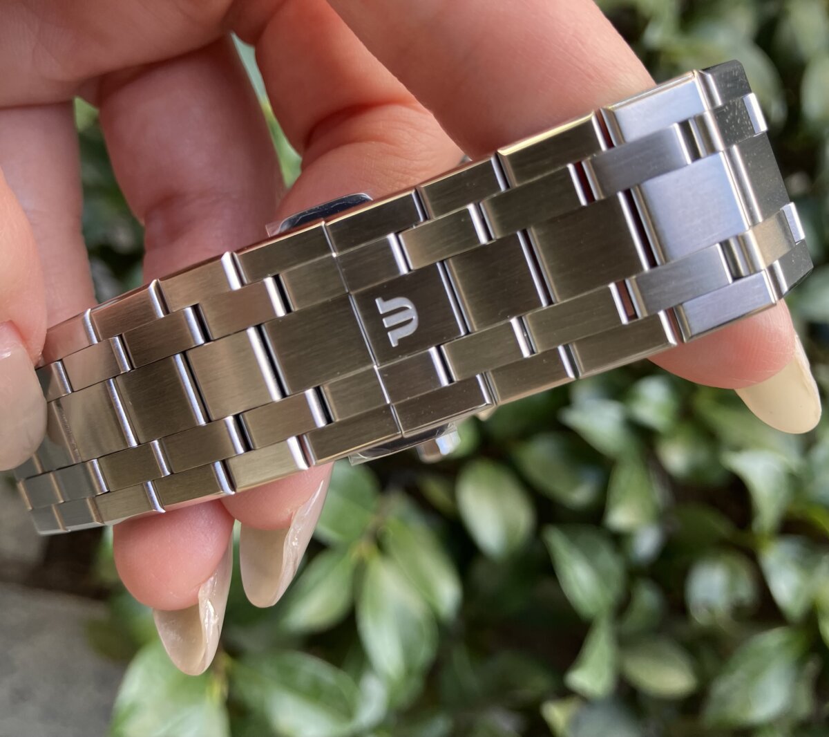 【モーリスラクロア】装着感抜群‼カッコいいだけの時計じゃない「アイコン クォーツ クロノグラフ」-MAURICE LACROIX -IMG_5747