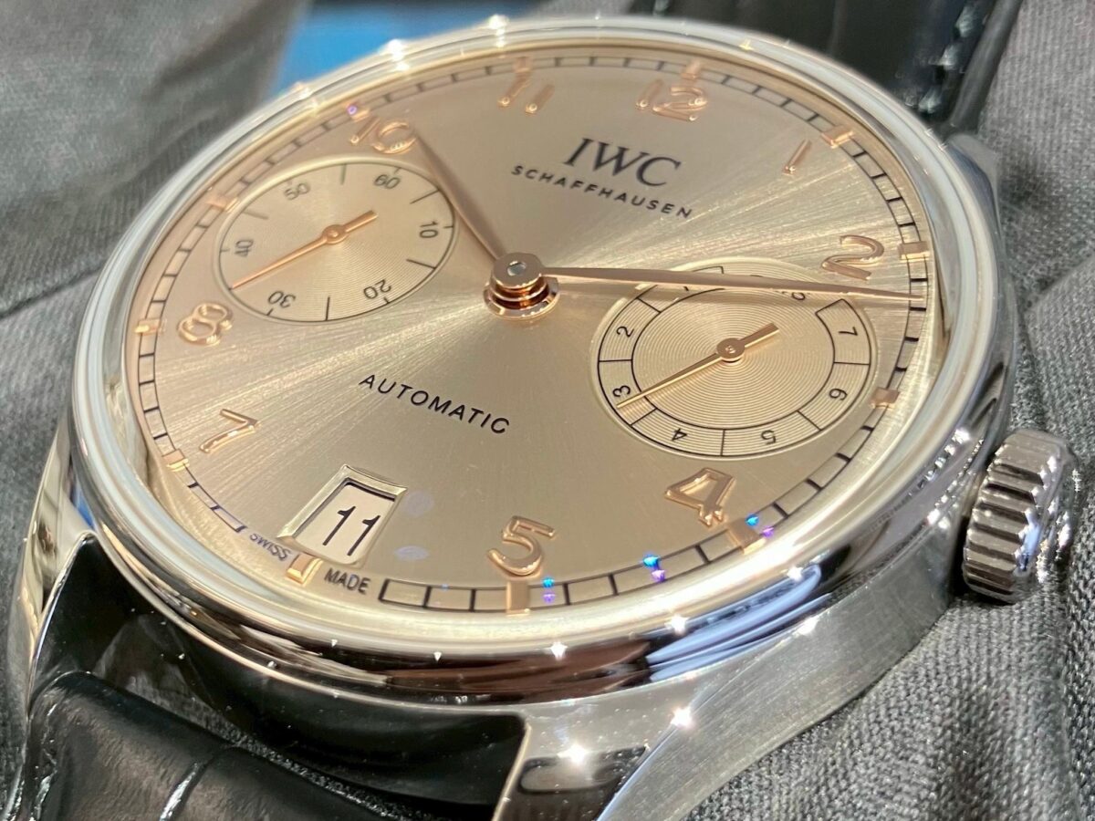 【 IWC 】エレガンスとスポーティさを一つの時計で完璧に実現した「ポルトギーゼ」-IWC -IMG_1246