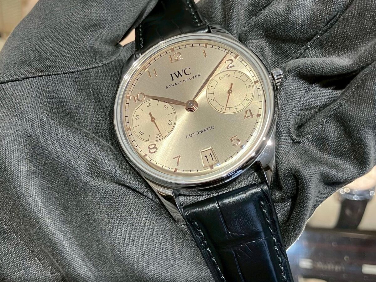 【 IWC 】エレガンスとスポーティさを一つの時計で完璧に実現した「ポルトギーゼ」-IWC -IMG_1248