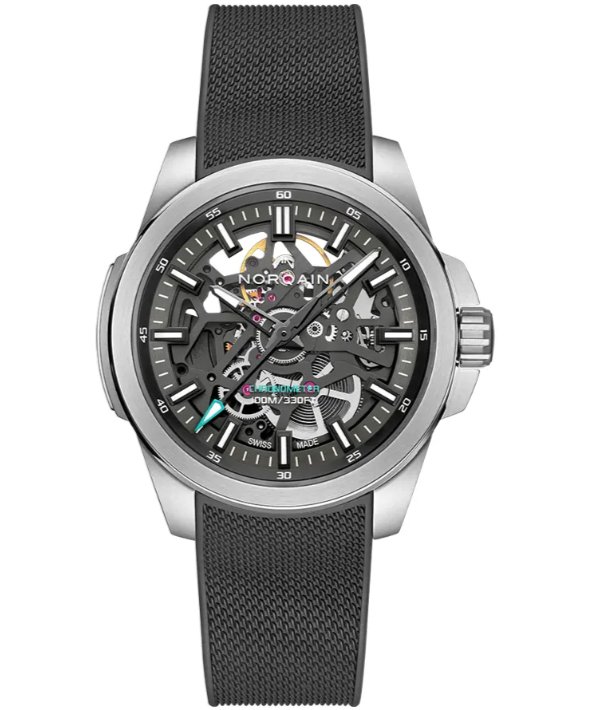 【ノルケイン】ホワイトのスーパールミノバを充填することで、優れた視認性を実現「インディペンデンス スケルトン 40MM スチール」-スタッフのつぶやき -c377e93e6cfef68419ceb45e402c5ed5