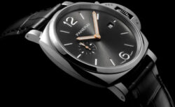 【パネライ】新提案…。薄くて軽いビジネスウォッチ。「PAM01250」