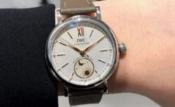 【 IWC 】昼と夜を腕に纏う「ポートフィノ・オートマティック・デイ＆ナイト ３４」
