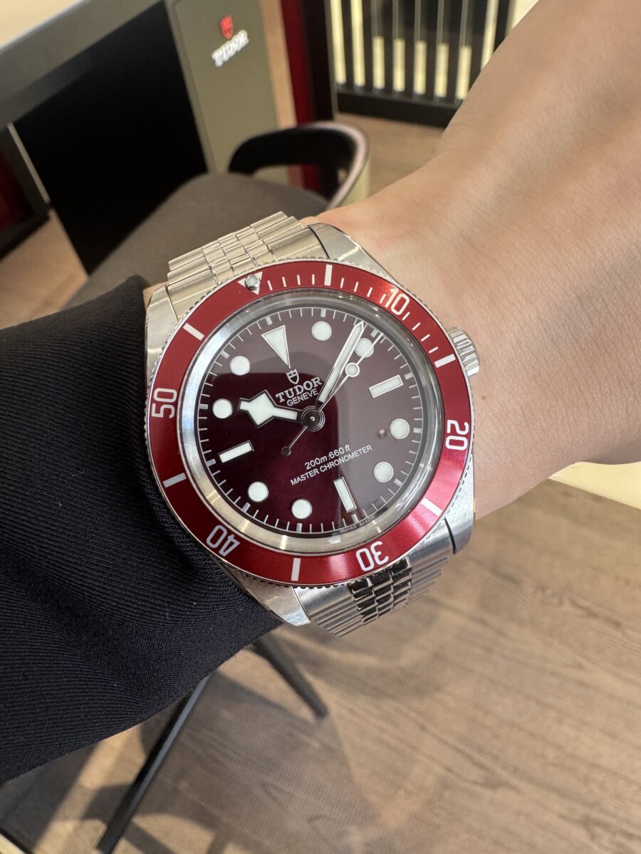 【TUDOR】洗練された存在感を放つバーガンディダイアル「ブラックベイ 58」-TUDOR -IMG_5007