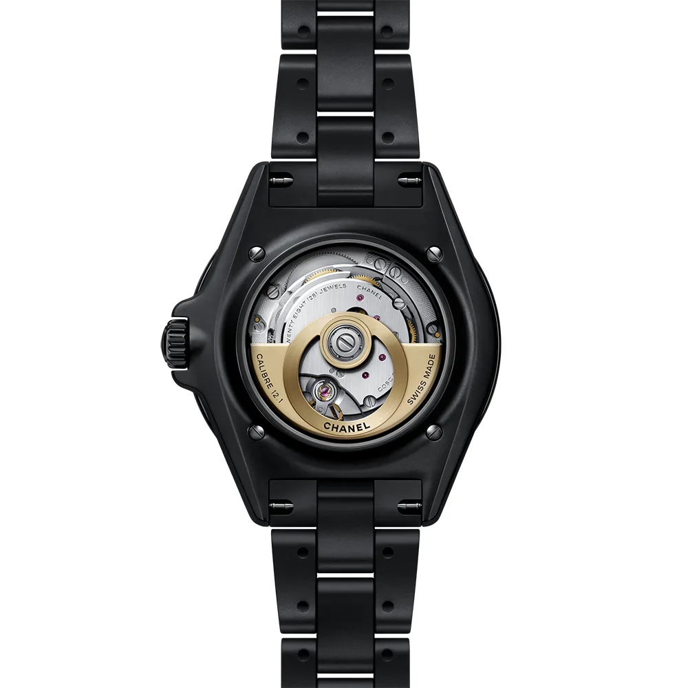 【 シャネル 】艶消しのブラックに映えるゴールドが存在感を放つ「J12 GOLDEN BLACK」-CHANEL -H11060_2-1