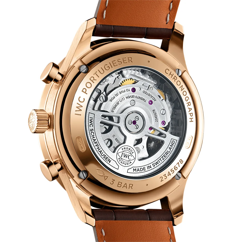 【 IWC 】一生モノの最高峰「ポルギーゼ・クロノグラフ IW371611」が魅せる18Kレッドゴールドの品格。-IWC -IW371611