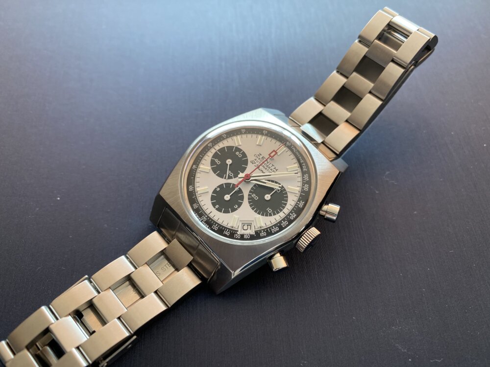 【ゼニス】再入荷のお知らせ!『エル・プリメロ A384 リバイバル』ラダーブレスレットタイプがクラシカルでGood!-ZENITH -IMG_1751