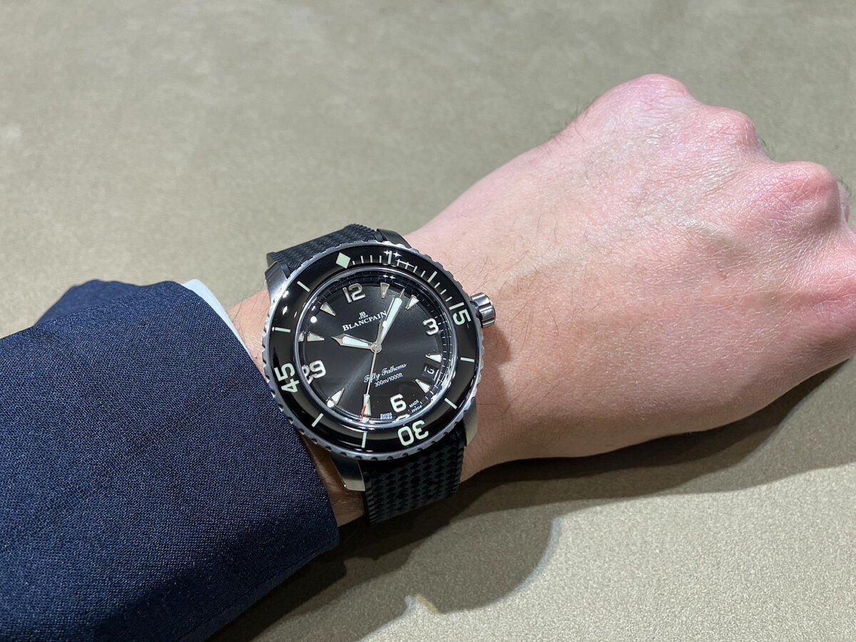 画像 ダイバーズウォッチの先駆けとなったブランドを代表する「フィフティ ファゾムス」をご紹介-BLANCPAIN -S__60604424_0