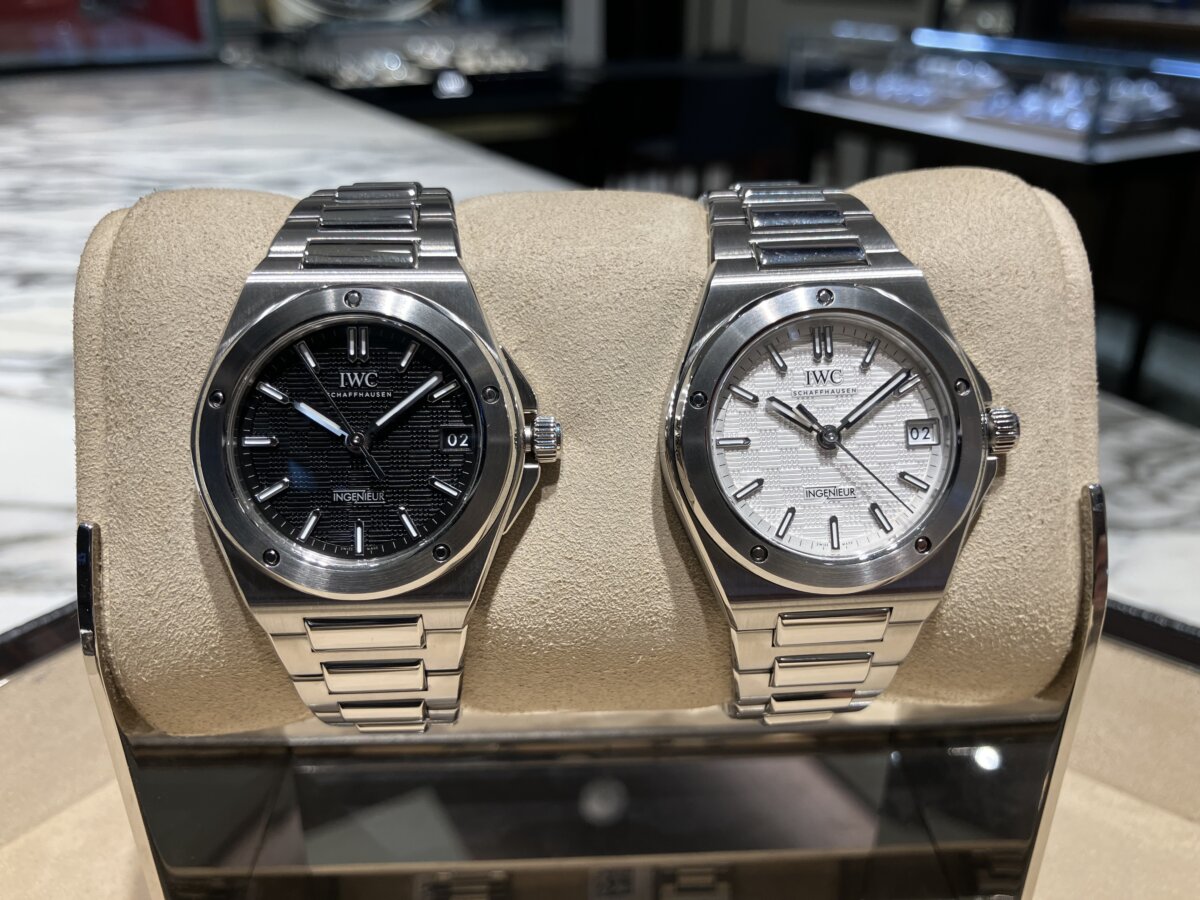 IWC 2025年新作モデル「インヂュニア・オートマティック 35」登場 サイズダウンだけでなく、シースルーバック仕様-IWC -image0aa