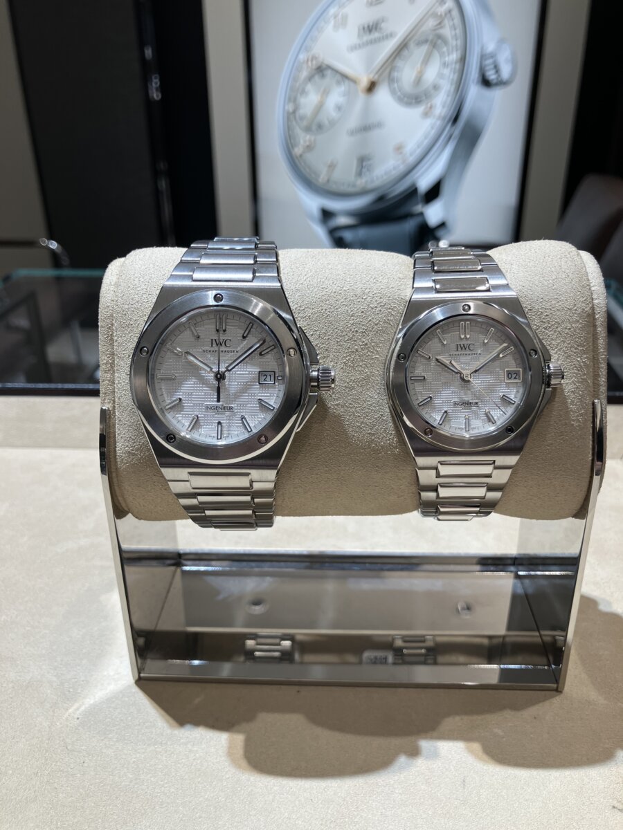 IWC 2025年新作モデル「インヂュニア・オートマティック 35」登場 サイズダウンだけでなく、シースルーバック仕様-IWC -sasasas
