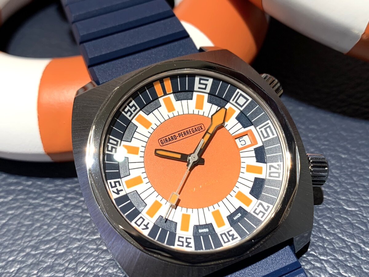 【ジラール・ぺルゴ】世界限定350本 歴史を物語る復刻版~ディープダイバー~-GIRARD-PERREGAUX -3