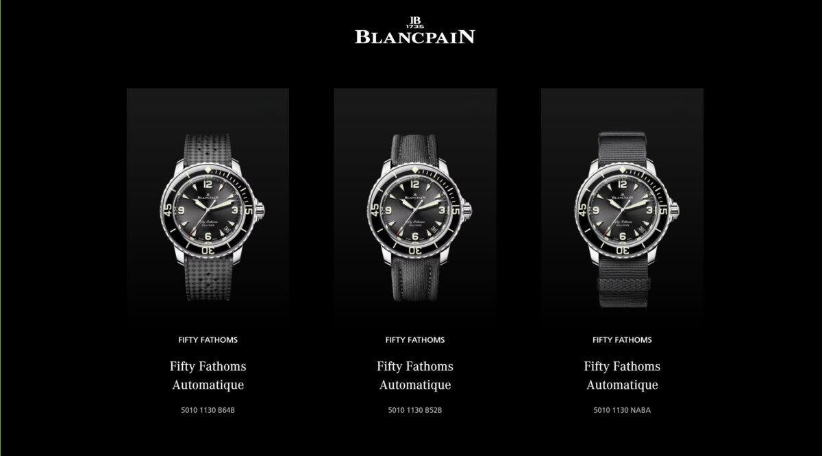 【実機画像追加】新作“42mm”スティールケースの〈フィフティ ファゾムス〉が新たなラインナップに-BLANCPAIN -6b9ffe7b751d427d5f1767fbd1992483