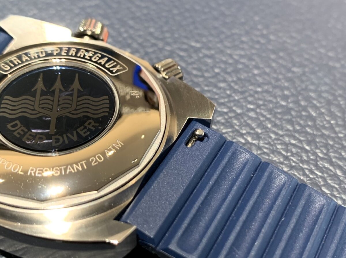 【ジラール・ぺルゴ】世界限定350本 歴史を物語る復刻版~ディープダイバー~-GIRARD-PERREGAUX -7