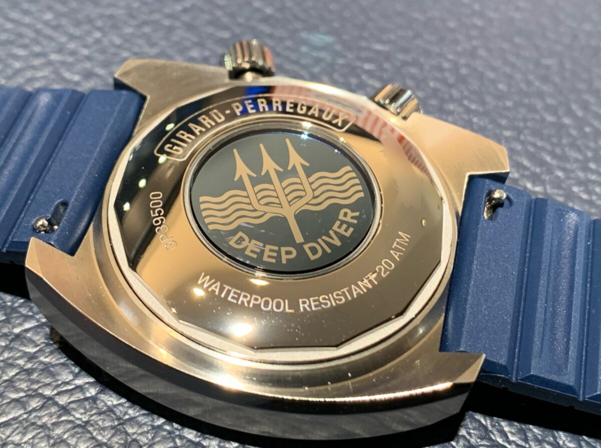 【ジラール・ぺルゴ】世界限定350本 歴史を物語る復刻版~ディープダイバー~-GIRARD-PERREGAUX -9