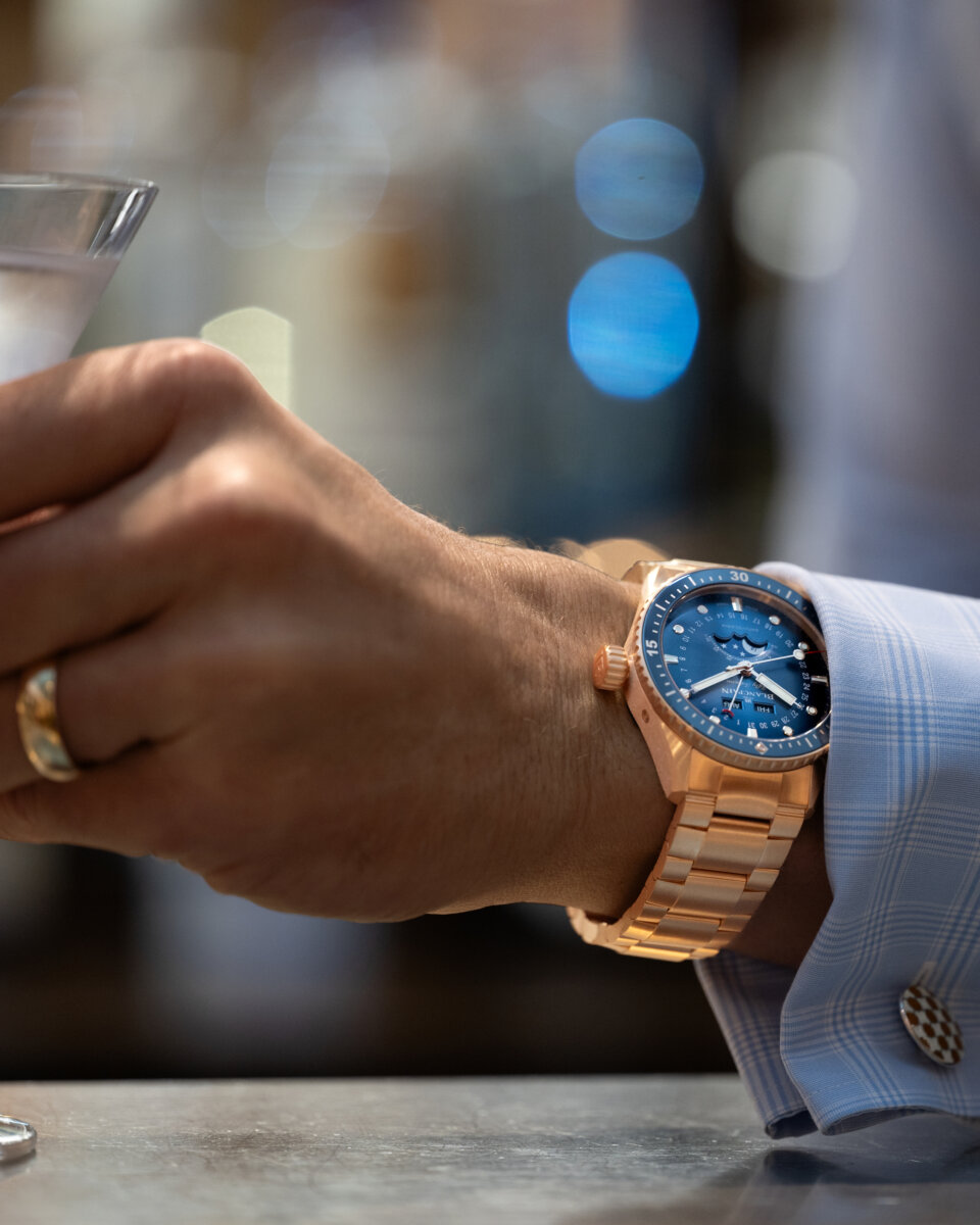 【ブランパンフェア開催中】バチスカーフ コンプリートカレンダーの金無垢がやばい…-BLANCPAIN -image-2
