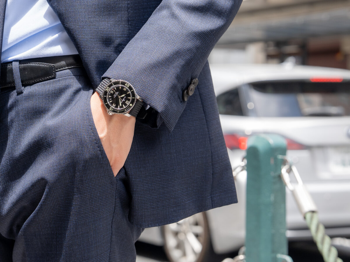 【実機画像追加】新作“42mm”スティールケースの〈フィフティ ファゾムス〉が新たなラインナップに-BLANCPAIN -0d29d2408e3ab59a73d9fbf9f938e092