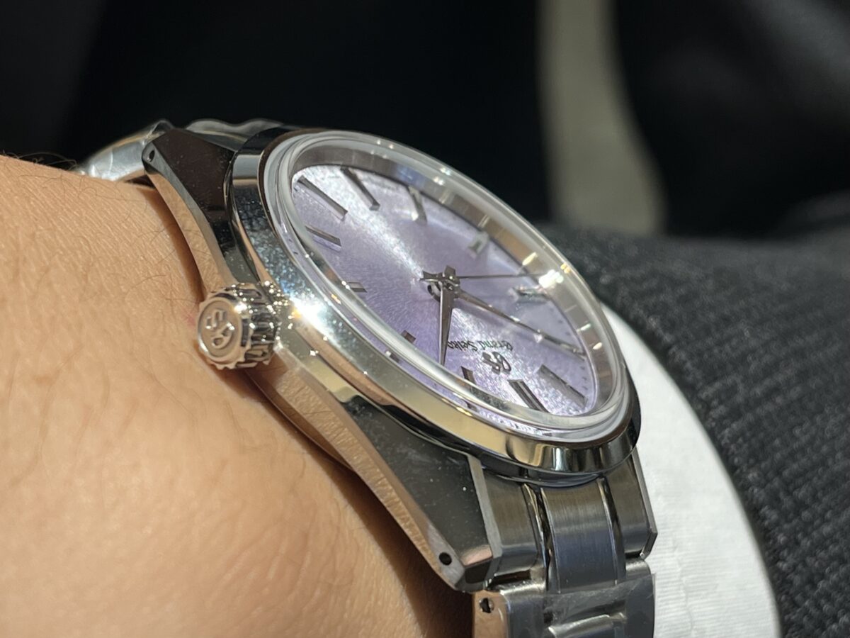 画像 【グランドセイコー】紫のニュアンスが美しい - SBGW323 --Grand Seiko -IMG_2444