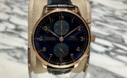 【IWC】他と違う！？　こだわりの文字盤 オブシディアンブラックを採用したポルトギーゼをご紹介