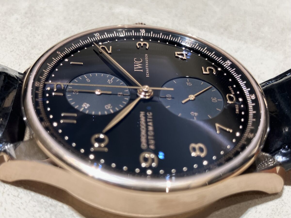 画像 【IWC】他と違う!? こだわりの文字盤 オブシディアンブラックを採用したポルトギーゼをご紹介-IWC -IMG_1222