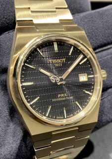 【TISSOT】NBA選手と関係が！？　金色のPRXをご紹介