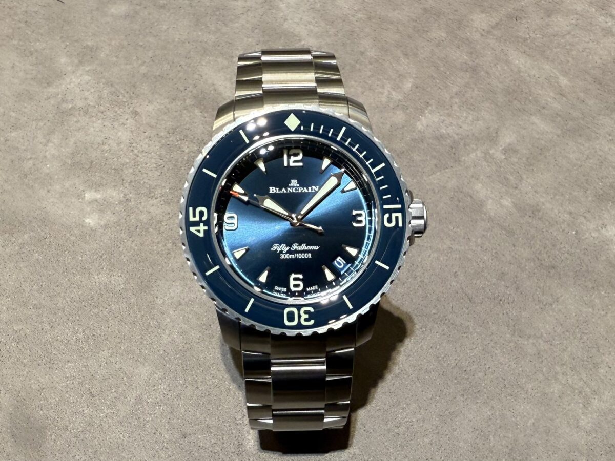 【フェア開催中】ブランパンと言えばこのモデル！「フィフティ ファゾムス」王道モデルの魅力とは？-BLANCPAIN -S__4948003