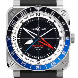 画像 【ベル&ロス】世界限定500本のBR-03新作モデルをご紹介-BELL&ROSS -br-03-gmt-compass