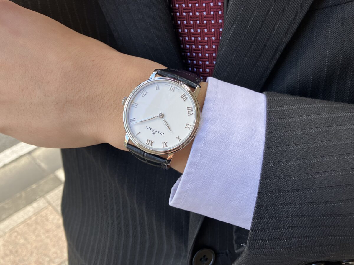 画像 【ブランパン】100時間稼働なのに、なぜここまで薄くできるの?ヴィルレ6605をご紹介-BLANCPAIN -1B92FAAB-A368-418B-8154-7620DE280605