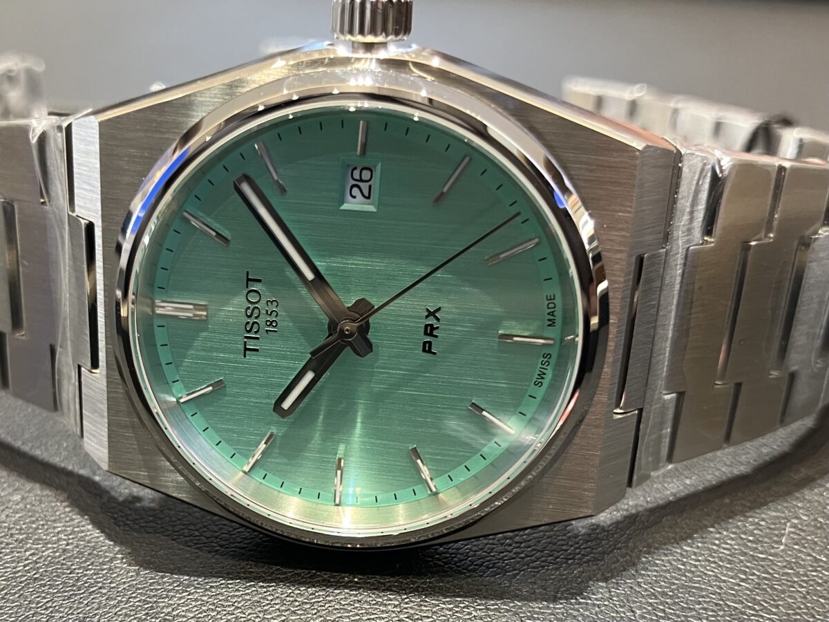 【ティソ】デザインと実用性を兼ね備えたクォーツモデル　PRX35㎜をご紹介-TISSOT -IMG_1549