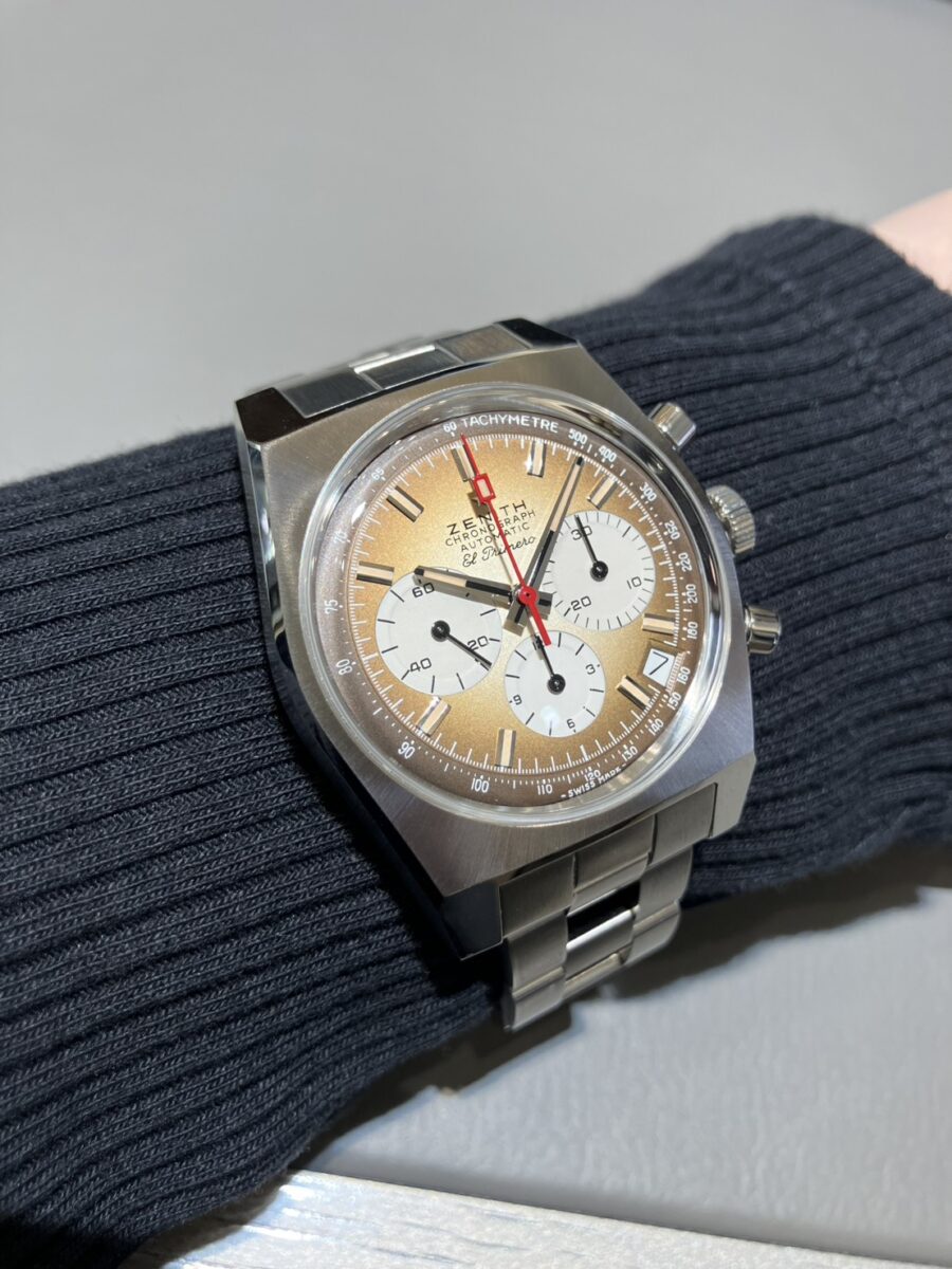 画像 【ゼニス】ハシゴをモチーフとしたブレスレットが着けやすい?!クロノマスターリバイバルから復刻モデルをご紹介-ZENITH -S__6406153_0