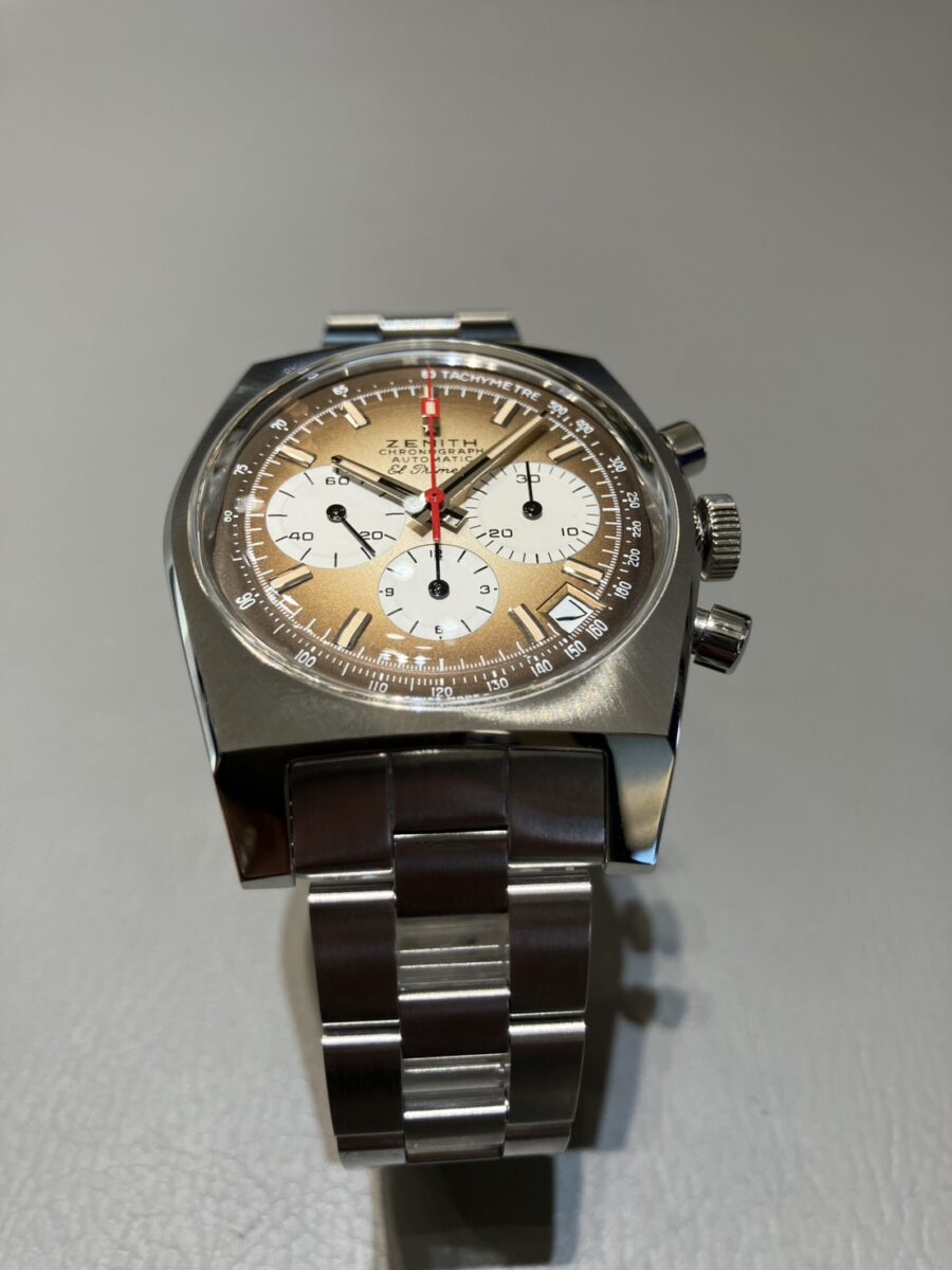 画像 【ゼニス】ハシゴをモチーフとしたブレスレットが着けやすい?!クロノマスターリバイバルから復刻モデルをご紹介-ZENITH -S__6406156_0