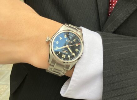 【ロンジン】未知への挑戦を支えたパイロットウォッチ スピリット 「L3.410.4.53.6 」をご紹介