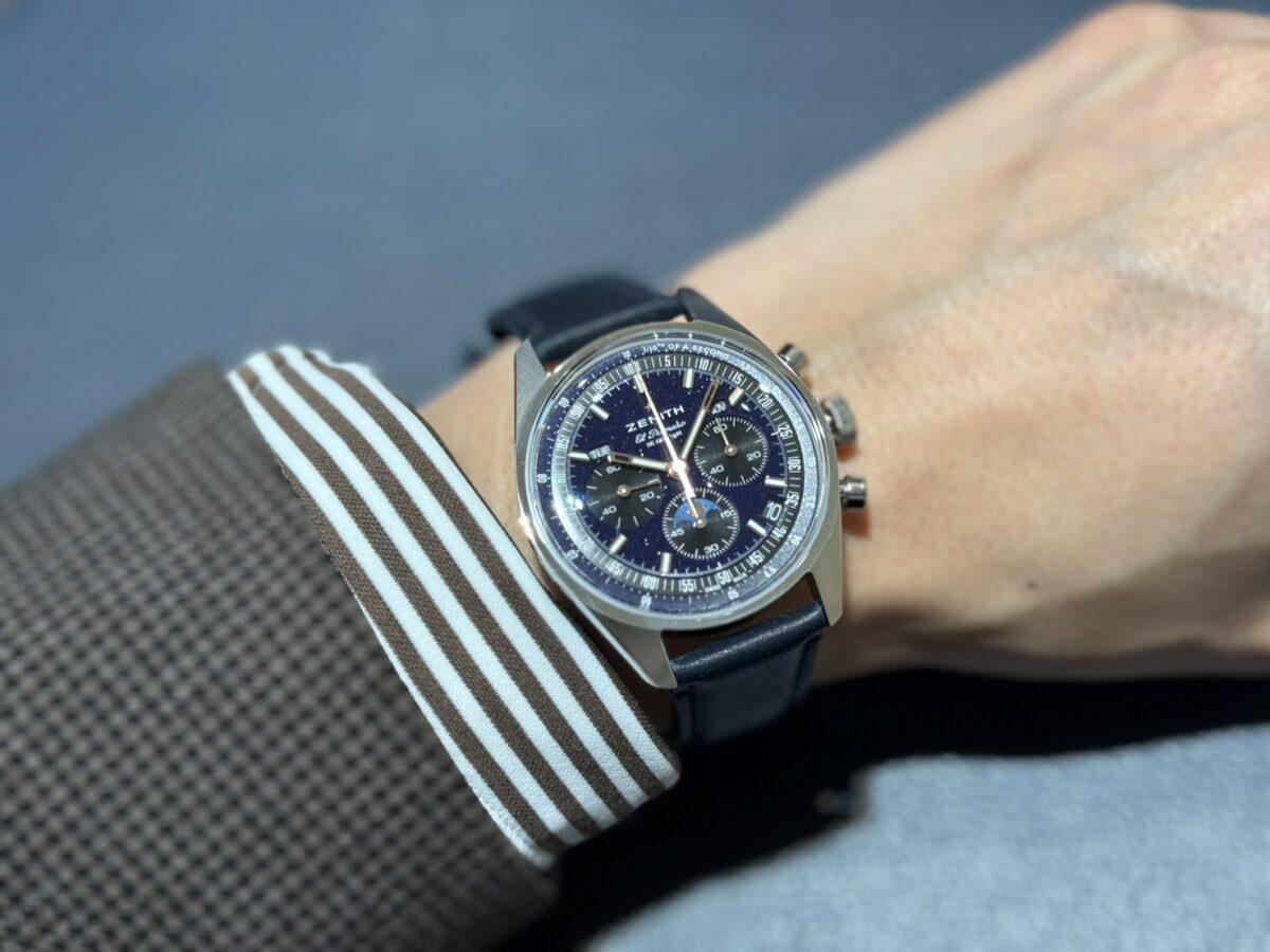 画像 【ゼニス】アヴェンチュリンって結局どんな素材なの? ~クロノマスター オリジナル トリプルカレンダー アヴェンチュリン~-ZENITH -S__150962195_0