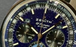 【ゼニス】アヴェンチュリンって結局どんな素材なの？　～クロノマスター オリジナル トリプルカレンダー アヴェンチュリン～