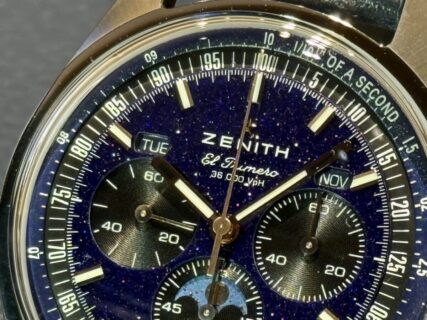 【ゼニス】アヴェンチュリンって結局どんな素材なの? ~クロノマスター オリジナル トリプルカレンダー アヴェンチュリン~