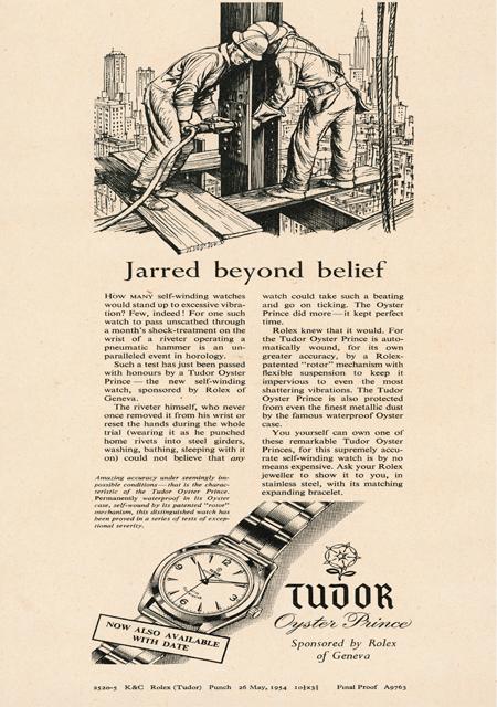 【チューダー】チューダーで迷ったらこれ！"ちょうどいい"の極み ブラックベイ54-TUDOR -A-vintage-Tudor-Oyster-Prince-Ad