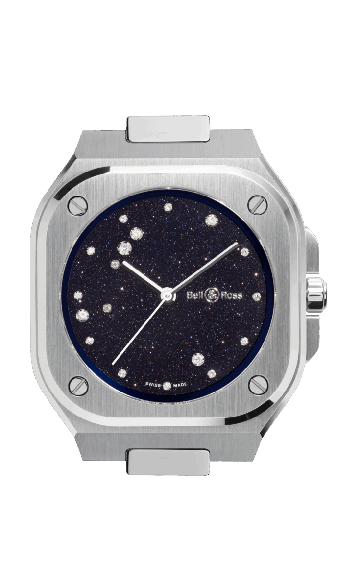 画像 ベル&ロス 2026年新作 昨年の“アストロ”に続くアベンチュリン文字盤を使用した 「BR-05 36mm ブルー ダイヤモンド イーグル」発表-BELL&ROSS -BR-05-36-DIAMOND-CASE