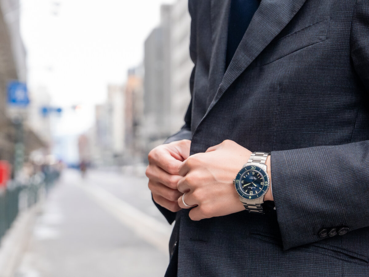 【ブランパン】フィフティファゾムスのチタンブレスは実際どうなのか？-BLANCPAIN -DSC8295-2-1