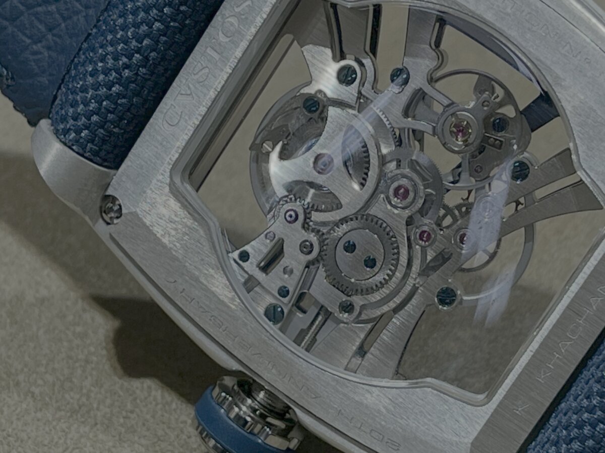 【世界限定55本】クストス20周年記念！テニス界の巨星と共鳴する「ハチャノフ」モデルのデザイン美に迫る-CVSTOS -IMG_3872