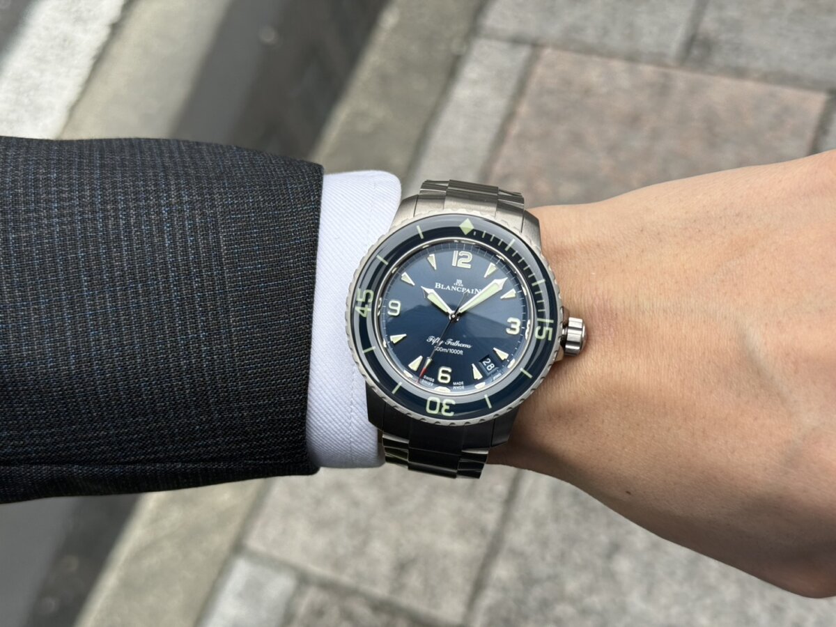 【ブランパン】フィフティファゾムスのチタンブレスは実際どうなのか？-BLANCPAIN -S__153550868_0