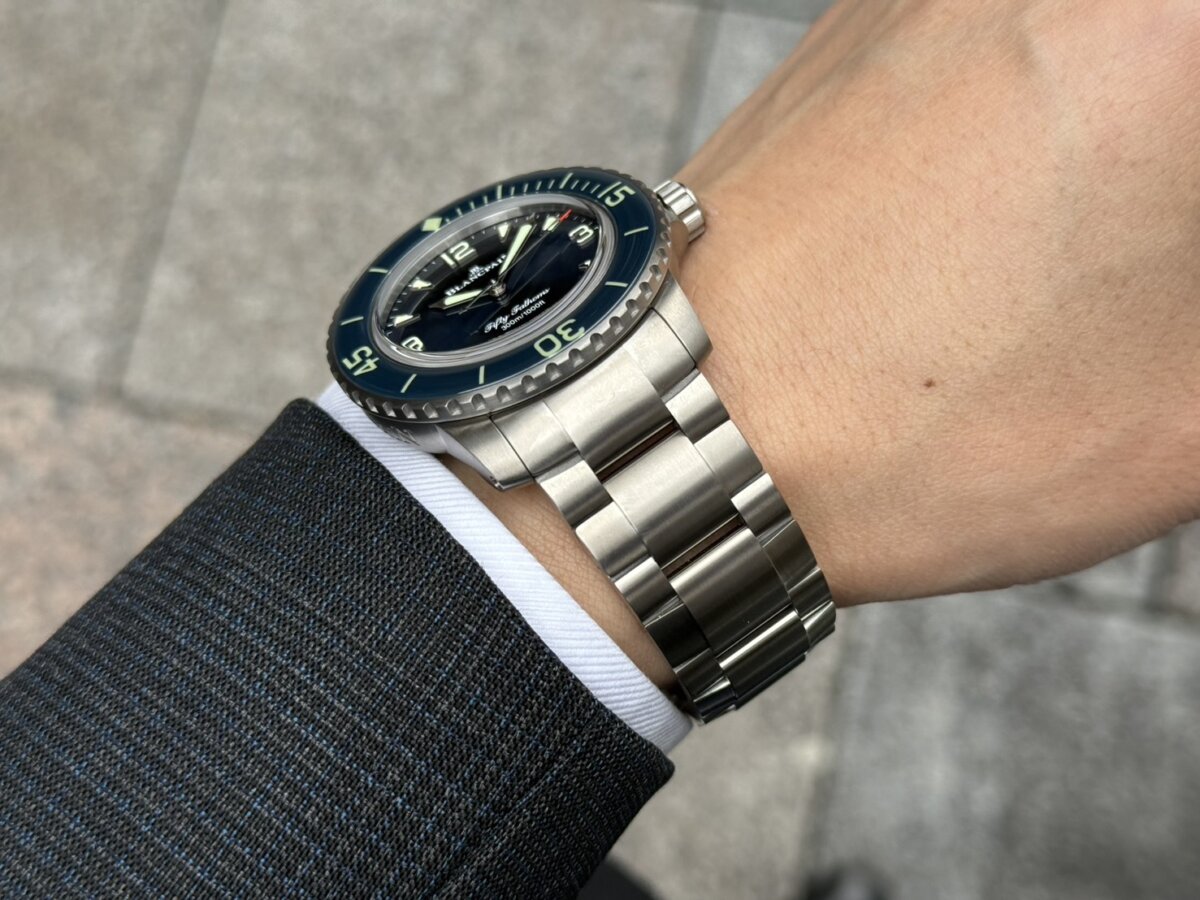 【ブランパン】フィフティファゾムスのチタンブレスは実際どうなのか？-BLANCPAIN -S__153550869_0