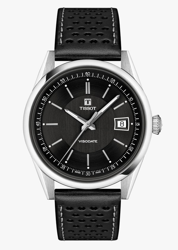 【ティソ】2026年新作「ヴィソデート」 1950年代に登場したオリジナルモデルから着想を得て製作。10万円代とは思えない作り込みがポイント。-TISSOT -5ecf9990444be95630cb705559734629