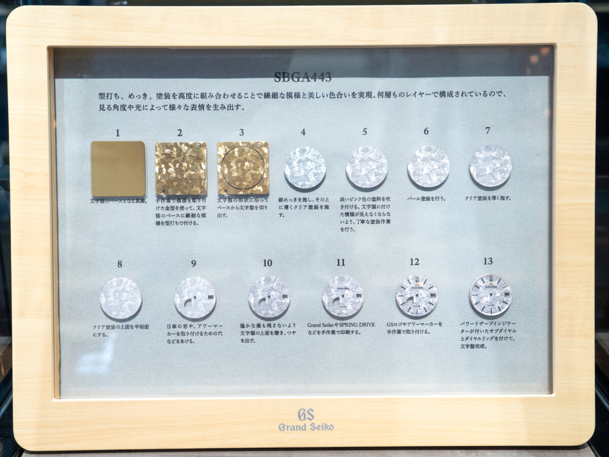 【4/26まで】グランドセイコーの文字盤とケースはどうやって作られるの？展がはじまります！-Grand Seiko -DSC8445