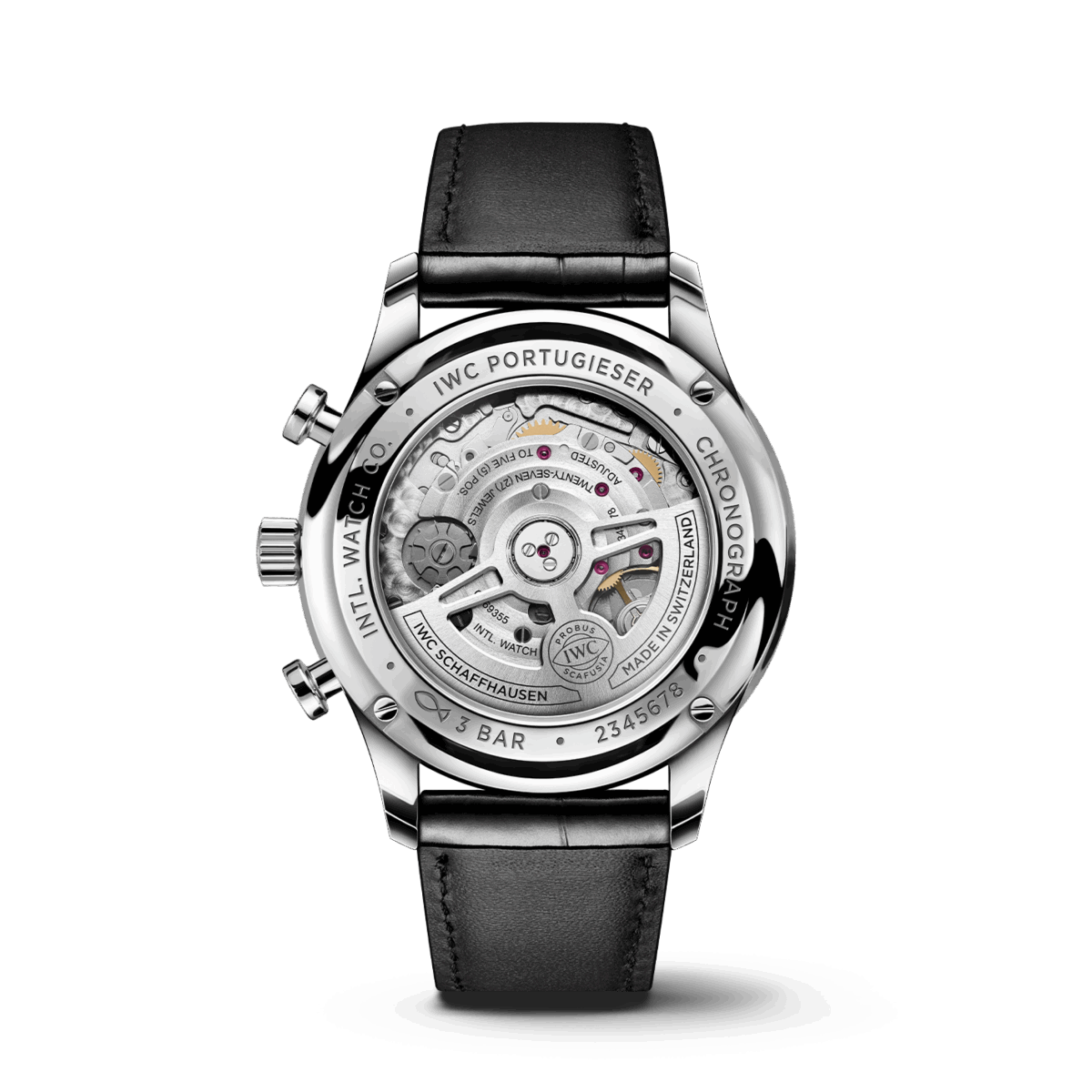 【IWC】2024年に発表されたものの店頭に並ばず２年...ようやく入荷「ポルトギーゼ・クロノグラフ」“デューン”　※動画あり-Glashütte Original -IW371624_7_transp