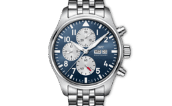 【IWC】2026年新作“限定”モデル「パイロット・ウォッチ・クロノグラフ・ローレウス」　ブルー×ホワイトの特別な組み合わせは1000本のみ生産