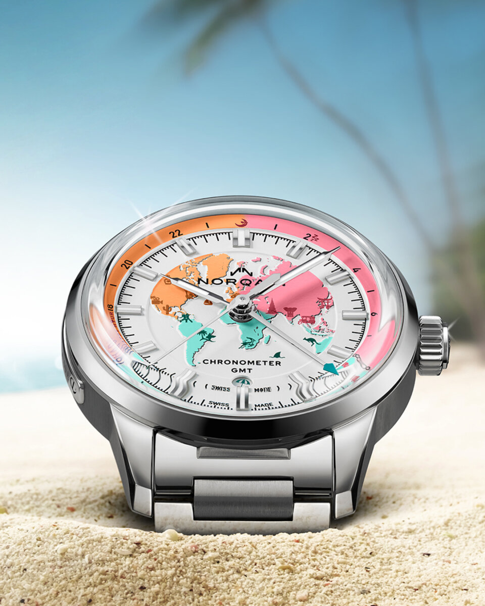 【新作】ノルケイン初のEnjoy Life GMT登場｜世界限定500本「フリーダム GMT 60 エンジョイライフ "ホリデー"リミテッドエディション」-NORQAIN -Freedom_Enjoy_Life_Holiday-1