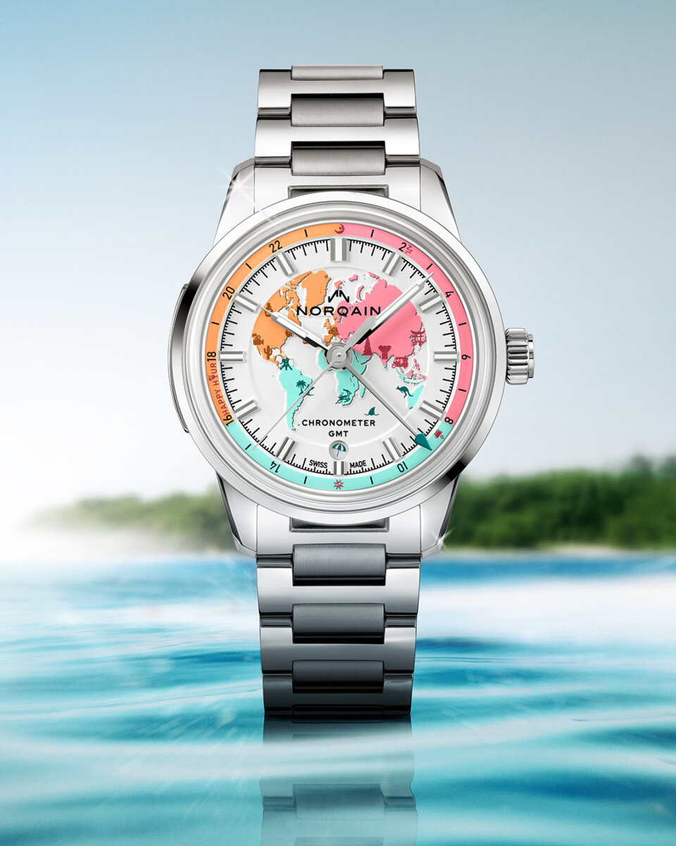 【新作】ノルケイン初のEnjoy Life GMT登場｜世界限定500本「フリーダム GMT 60 エンジョイライフ "ホリデー"リミテッドエディション」-NORQAIN -Freedom_Enjoy_Life_Holiday-4-002