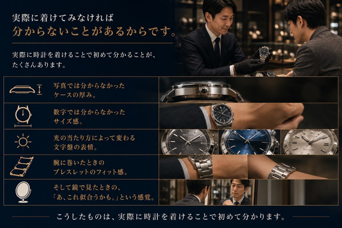 なぜ高級時計は「ネット」より「お店」で選ばれる？時計専門店スタッフが考える“納得感”の正体-etc・・・ -S__301785141_0