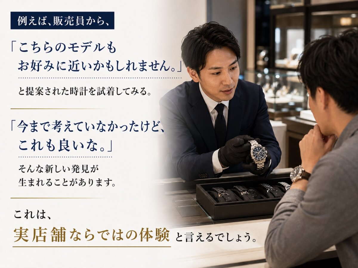 なぜ高級時計は「ネット」より「お店」で選ばれる？時計専門店スタッフが考える“納得感”の正体-etc・・・ -S__301785147_0-1