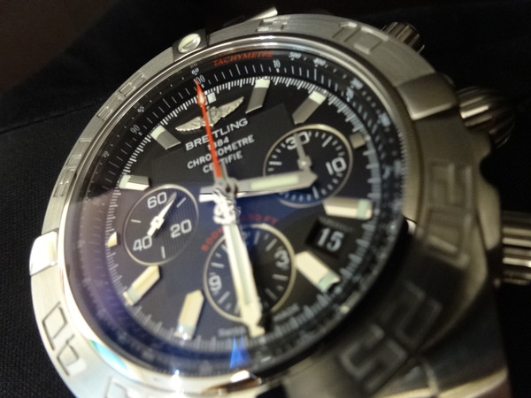 サテン仕上げのクロノマット！！-BREITLING -3376a8c8-s